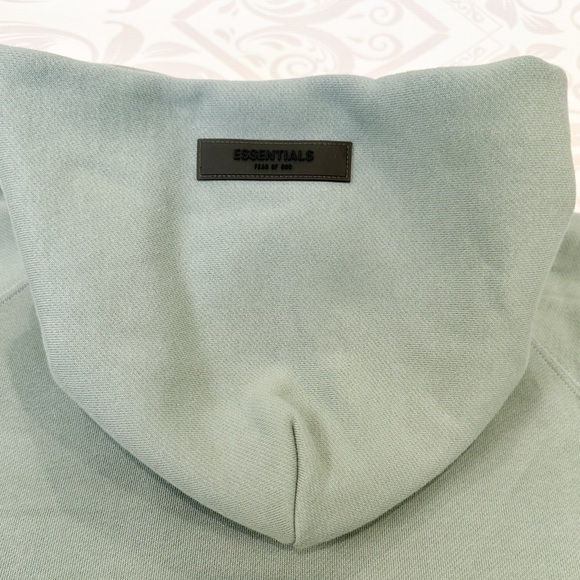 Essentials Fear Of God (FOG) Hoodie Sycamore size Small Spring Summer 2023 - Picture 9 of 16